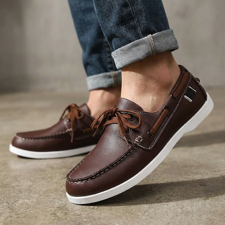 Noam Leather Loafers
