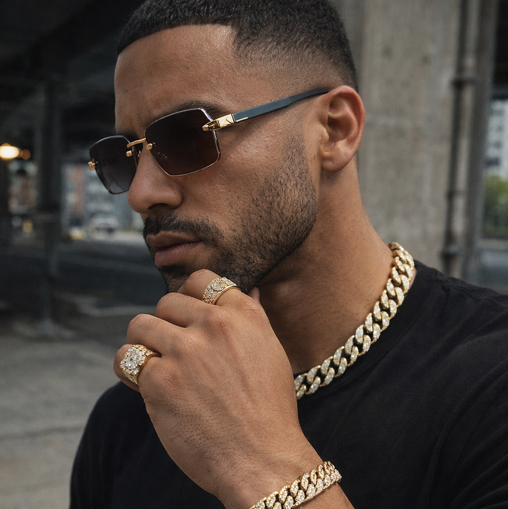 Monarch Rimless Sunglasses