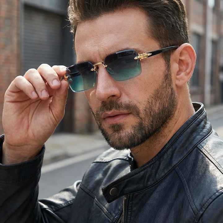 Monarch Rimless Sunglasses
