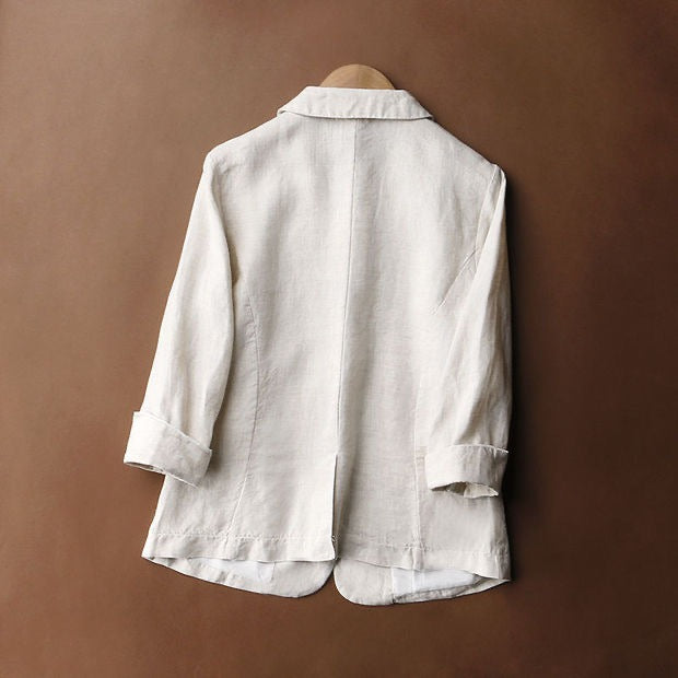 Marilyn Linen Blazer